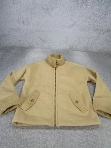 Banana Republic Jacket Womens Small Sherpa Lined Beige - Picture 1 of 7