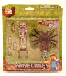 Minecraft Serie 2 - Figura de colección de jinete araña con accesorios NUEVO - Imagen 1 de 1
