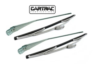 Ford Escort Mk1 Windscreen Wiper Arms & Wiper Blades Combo - RHD Sold as a Pair - Picture 1 of 4
