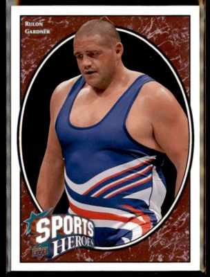 2008 Upper Deck Heroes #258 Rulon Gardner - Image 1 of 2