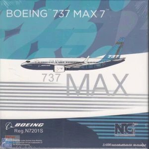NGM87003 1:400 NG Model Boeing Company B737 Max7 Reg #N7201S - Picture 1 of 3