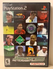 Smash Court Tennis: Pro Tournament (Sony PlayStation 2, 2002) PS2 Game