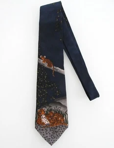 Corbata de seda para hombre temprano World Wildlife Fund - Imagen 1 de 4