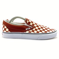 gray dawn true white checkerboard vans