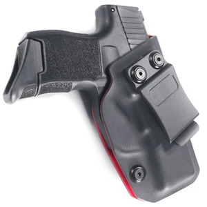 For SIG P365 IWB Red / Black Kydex Concealed Carry Retention Holster Right Hand - Picture 1 of 5