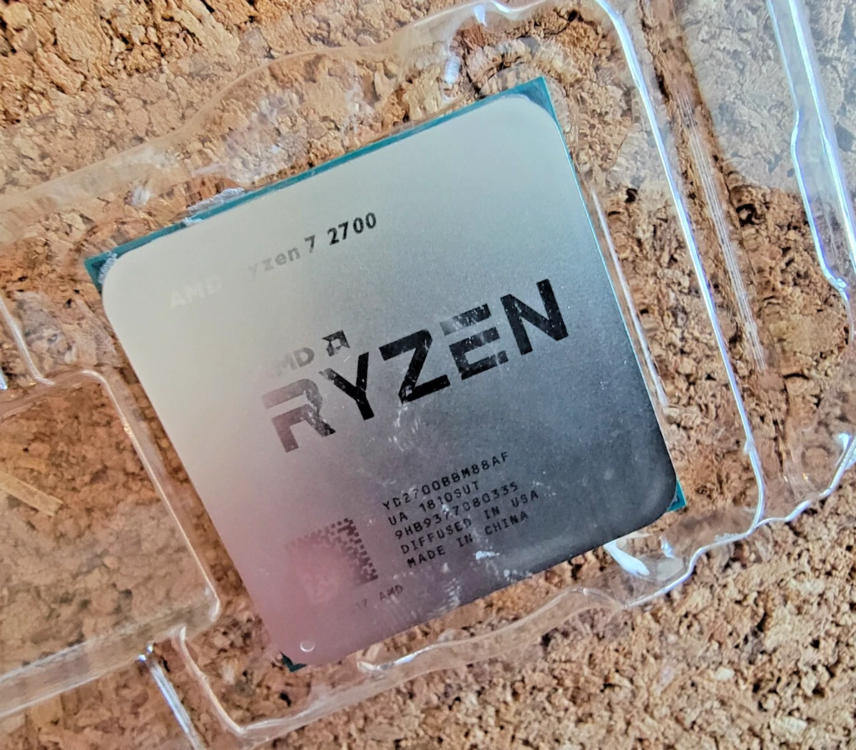 AMD Ryzen 7 2700 -8 Cores / 16 Threads 3.2 GHz Base, 4.1GHz Boost