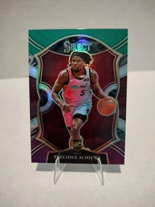 2020-21 Panini Select Precious Achiuwa RC #80 Green White Purple Miami Heat - Picture 1 of 2
