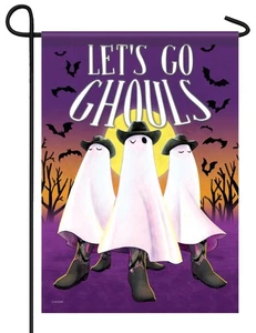 Bandera de jardín Let's Go Ghouls - Imagen 1 de 1