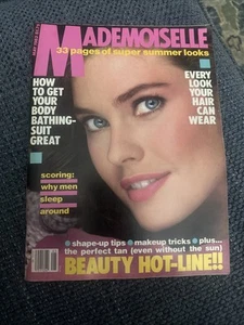 Mademoiselle Magazin Mai 1983 Carol Alt - Bild 1 von 3