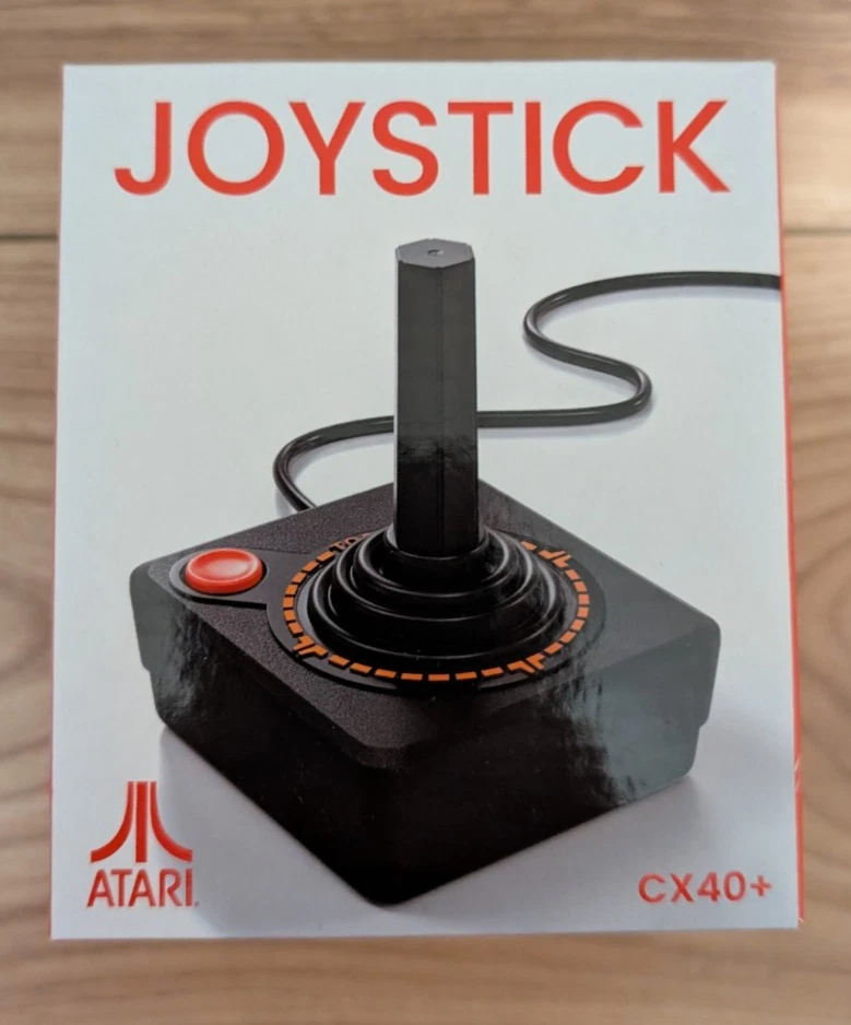 Atari 2600+ CX40+ Joystick - boxed - Very Good Condition - Image 1 of 4