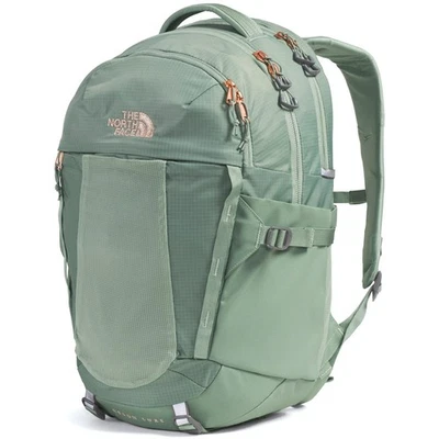 The North Face Recon Luxe Pack - Feminino, musgo ardósia/metal coral queimado - Imagem 1 de 4