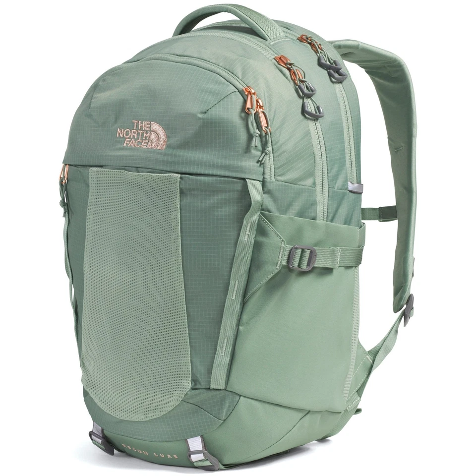 The North Face Recon Luxe Pack - Para mujer, musgo de pizarra/metal coral quemado Foto 1 de 4