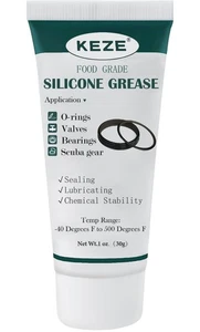 KEZE Waterproof Food Grade Silicone Lubricant Plumbers Grease for 1 Pack - Picture 1 of 8