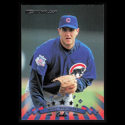Marc Pisciotta Rookie #281 1998 Donruss Chicago Cubs Baseball Card MLB - Image 1 of 3