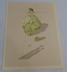 Salvador Dali Inferno No 23 Print La Divine Comedy The Torment of the Hypocrites - Picture 1 of 5