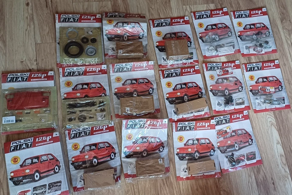 Fiat 126   1/6  Hachette  1-16 - Immagine 1 di 1