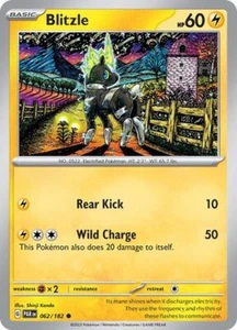 Blitzle Paradox Rift Pokémon TCG 062/182 Regular Common ࿊ - Picture 1 of 1