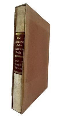 Autocrat of the Breakfast-Table Oliver Wendell Holmes 1955 LEC Unsigned Overrun? - Image 1 of 4