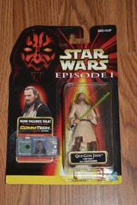 Figura de acción Hasbro Star Wars: Episodio 1 Qui-Gon Jinn Jedi Duel - Imagen 1 de 24