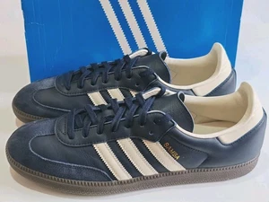 ADIDAS *SAMBA OG* (ID2056) NIGHT NAVY MENS LEATHER TRAINERS UK 11 EU 46 - Picture 1 of 17