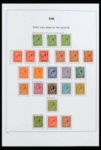 Lot 40234 SUPER stamp collection Ireland 1922-1935 in Davo album. - Picture 1 of 10