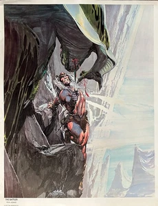 The Battler Poster von Neal Adams - 1977 Originalbestand Top Zustand - Bild 1 von 1