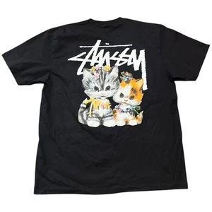 Stussy Kitten Tee Mens Size Large - Picture 1 of 2