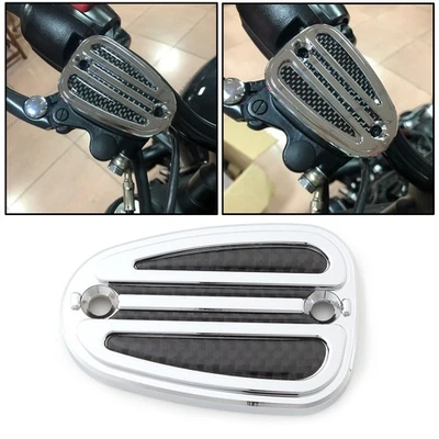 Tapa de depósito de freno de cubierta de cilindro maestro delantero para Triumph Bonneville Bobber Foto 1 de 4
