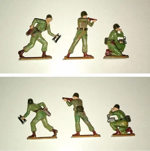 3 COMMANDOS FR STARLUX 1:32 #5321,5322,5323 ARMEE TERRE Serie LUXUS VINTAGE 1970s - Bild 1 von 2