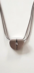 FOSSIL ° SILBER COLLIER ° 925 / ooo ° Silberkette ° Zirkonia ° - Bild 1 von 12