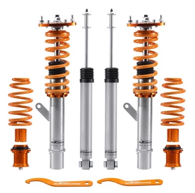 Coilover Shock Struts Kit For VW Golf GTI MK7 15-19 SEAT Leon Mk3 12-19 - Image 1 of 4