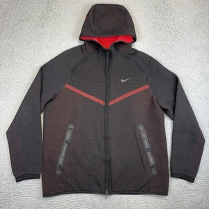 Nike Sportswear Men’s Tech Pack Windrunner Jacket Black/Red CU3598 Size Large - Picture 1 of 15