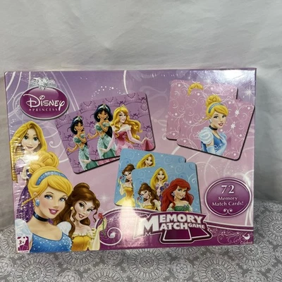 Disney Princess Memory Match Game (72 Cards) Sealed Cardinal - Image 1 of 4