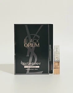 New! Yves Saint Laurent YSL Black Opium Le Parfum Sample Vial 0.04 fl oz/ 1.2 ml - Picture 1 of 1