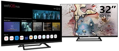 JTC-24 32" (32 Zoll/80 cm) HD Smart TV JTCS32H39322FLW, webOS, Triple Tuner