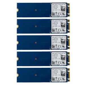 5x Western Digital SN520 256GB SSD, NVMe M.2 2280 Solid State Drive SDAPNUW-256G - Afbeelding 1 van 2