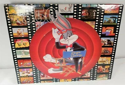 Quebra-cabeça Golden Bugs Bunny Looney 550 peças filme tira diretor raro lacrado - Imagem 1 de 4