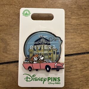 Disney  2023 Riviera Resort Mickey & Minnie Mouse In Car Pin