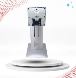 HP Elite E202 PC Computer 20" Monitor Base Stand Tilt & Swivel 820427-001 Silver - Photo 1/8