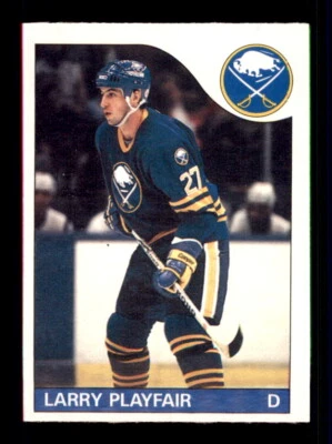 1985-86 O-Pee-Chee #131 Larry Playfair - Crease Free - Image 1 of 2