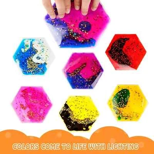 Juguete calmante sensorial de movimiento líquido para autismo TDAH ansiedad y alivio del estrés - HEXA - Imagen 1 de 10