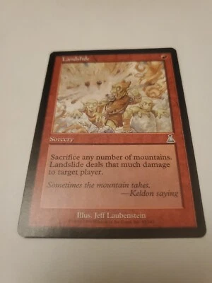 MTG Landslide Urza's Destiny 92/143 Regular Uncommon - Image 1 of 3