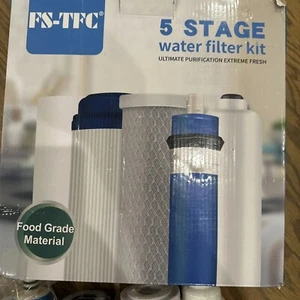 fs-tfc 5 stage water filter kit. Missing sediment Filter - Picture 1 of 2
