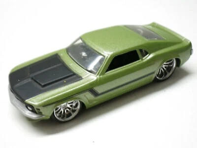 Hot Wheels Green G-Machines Racing GT Ed 1970 Ford Mustang 3215 EA 1:50 Scale - Image 1 of 4