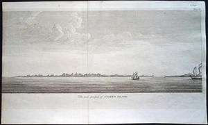 Antique map, Seale / Anson, The west prospect of Staten Island - Picture 1 of 1
