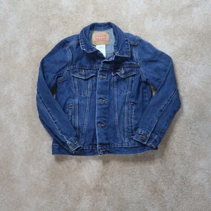 Levi's Denim Trucker Jacket Youth Medium blue Denim - Picture 1 of 10