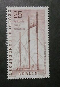 GERMANIA ,GERMANY, BERLIN 1956 " Esposizione Industria " 1V. cpl set MNH**