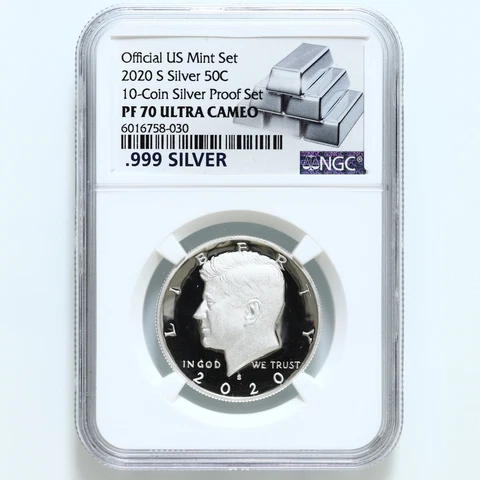 2020 S Kennedy Half Dollar NGC PF 70 Ultra Cameo Silver Proof See Pics A010 Cover