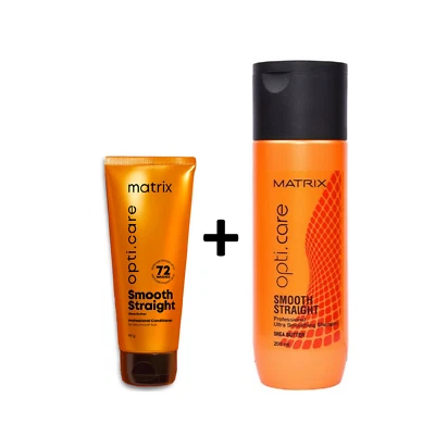 Matrix OptiCare Smooth Straight Shampoo 200 ml and Conditioner 98 ml - Image 1 of 4