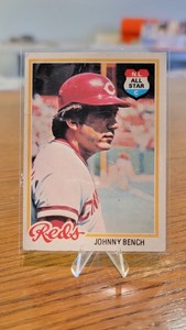 1978 Topps #700 Johnny Bench 🔥 All-Star Cincinnati Reds VG